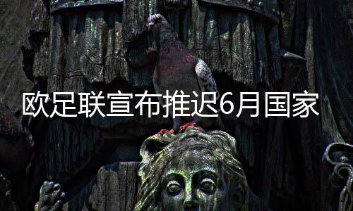 欧足联宣布推迟6月国家队比赛 受影响延期赛事有这些