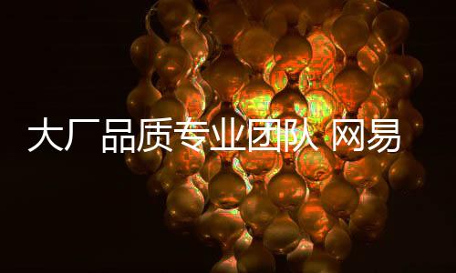 大厂品质专业团队 网易红彩打造安心的使用体验